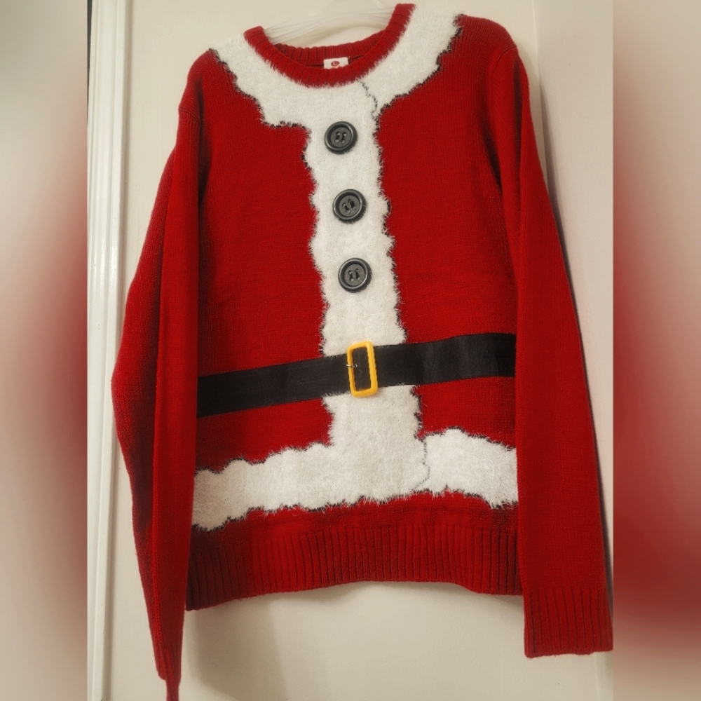 Ugly Christmas Sweater & Hat